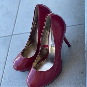 Red Patent Steve Madden Heels